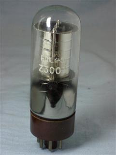 Válvulas eletrônicas preenchidas com gases rarefeitos - Válvula Z300T / PL1267 / 0A4G