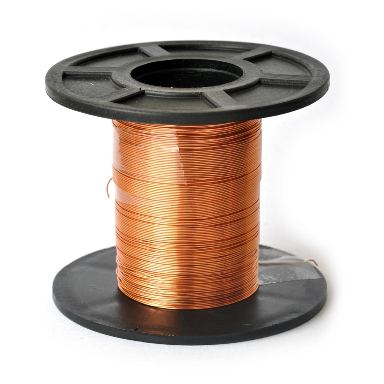 Fios de cobre esmaltados para bobinas, transformadores e indutores - Fio 27 AWG 100g