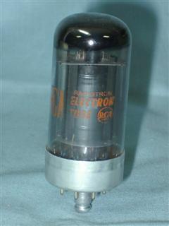Outros Pentodo e Tetrodo de Potência para saída de som - Válvula 7C5 RCA