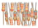 Resistor de carbono 3K3 1/4W