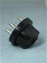 Plug em baquelite. Encaixa no soquete para Válvula Eletrônica 807. 