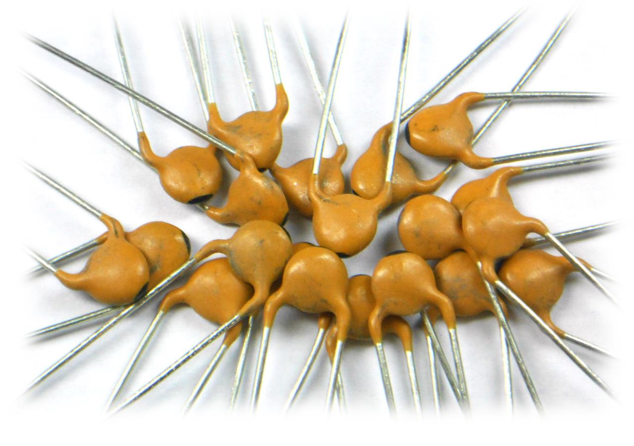 Capacitores Cerâmicos de 100pF a 820pF (100p a 820p) - Capacitor ceramico 270pF 50V