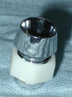 Acabamentos - Suporte para LED 5mm (plastico cromado)