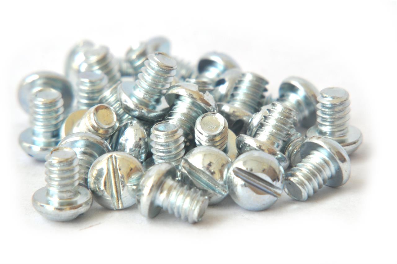 Parafusos com rosca padrão em polegadas - Parafuso 3/16x1/4 Galvanizado