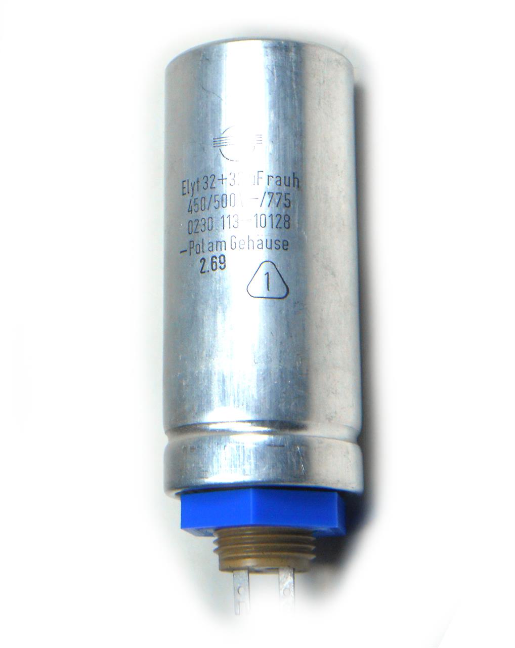 Capacitor 32+32uF 450V Polam